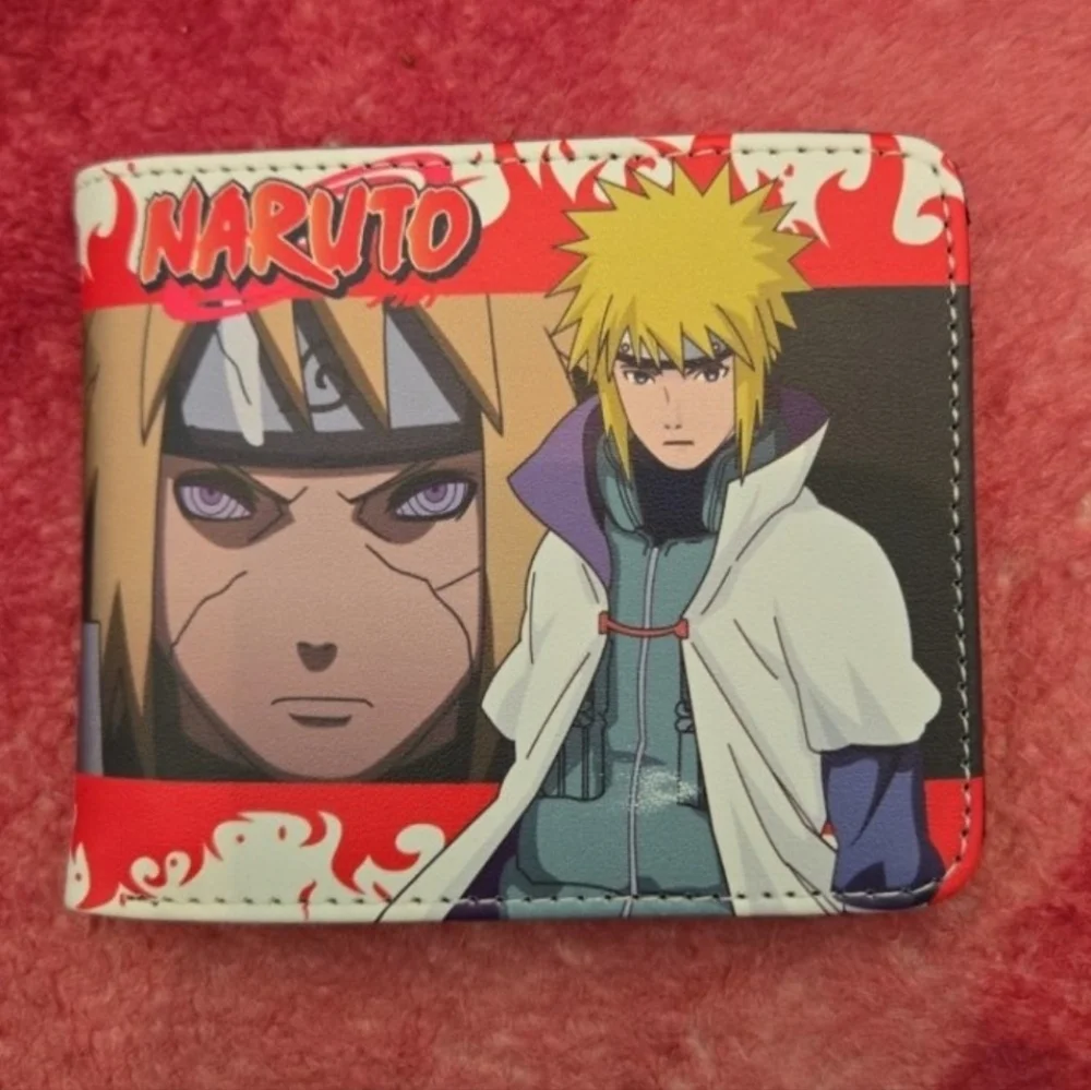 New Naruto anime manga leather wallet